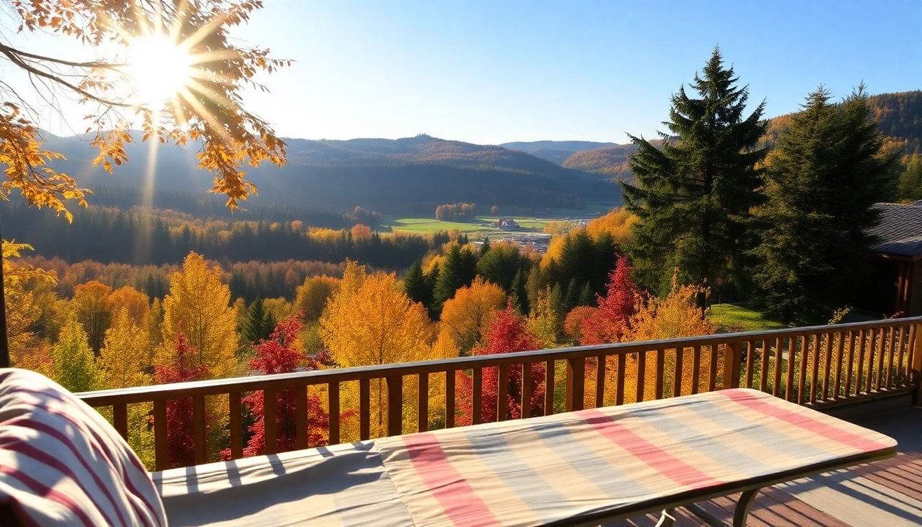Thüringen scenic landscape with forest view and cozy vacation apartment overlooking the Thüringer Wald for a relaxing getaway.