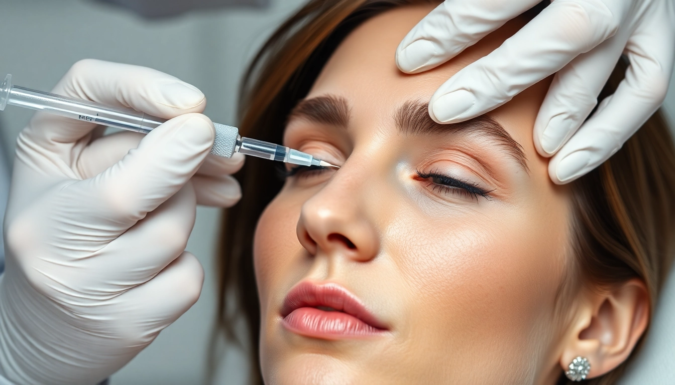 Botox Therapie in Zürich für natürliche Hautglättung und jugendliches Aussehen, professionell durchgeführt.