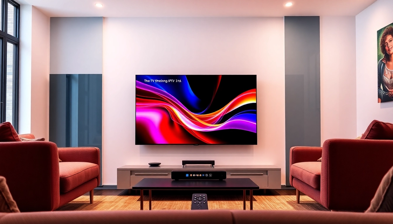 Beste IPTV stream op een moderne smart TV voor Nederlandse kanalen en on-demand content.