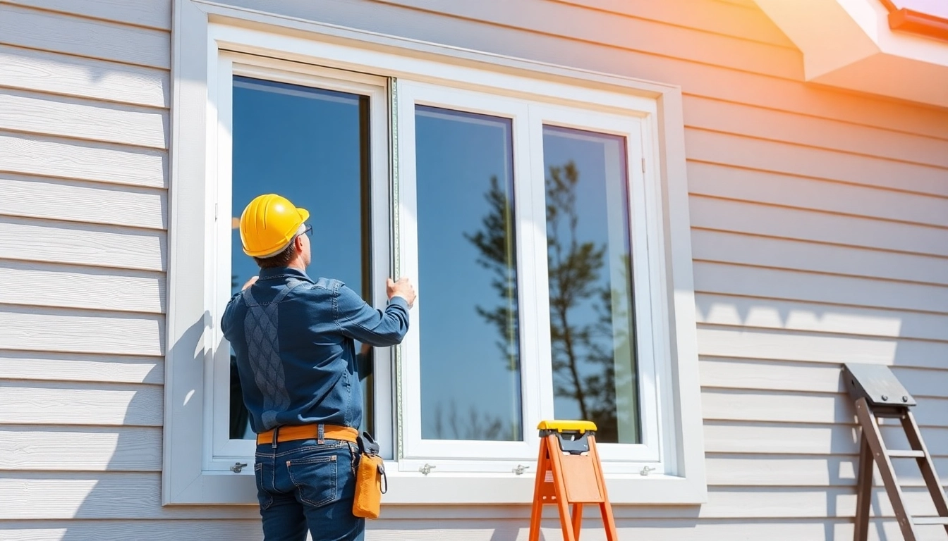 Window Installers Near Me: Pro on-site window replacement in action.