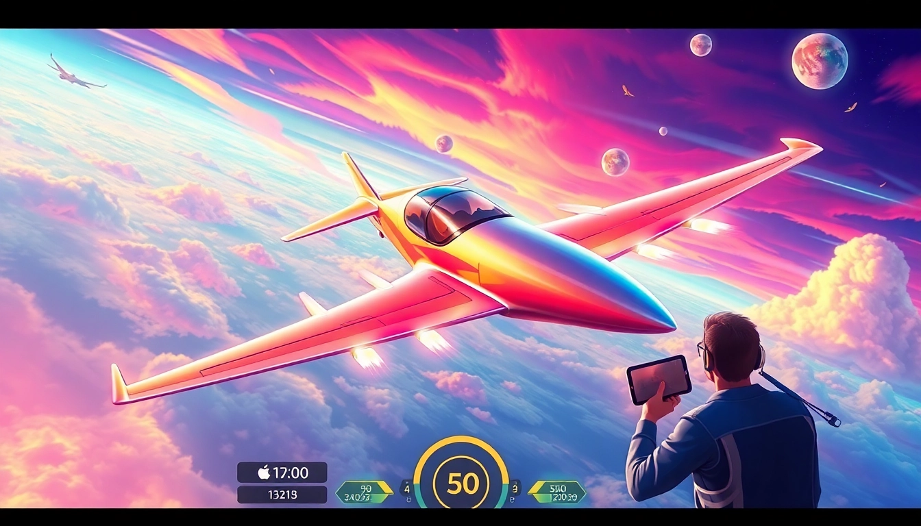 The Aviator Game featuring a pilot guiding an aircraft through high-paced multipliers and obstacles for engaging online betting entertainment.