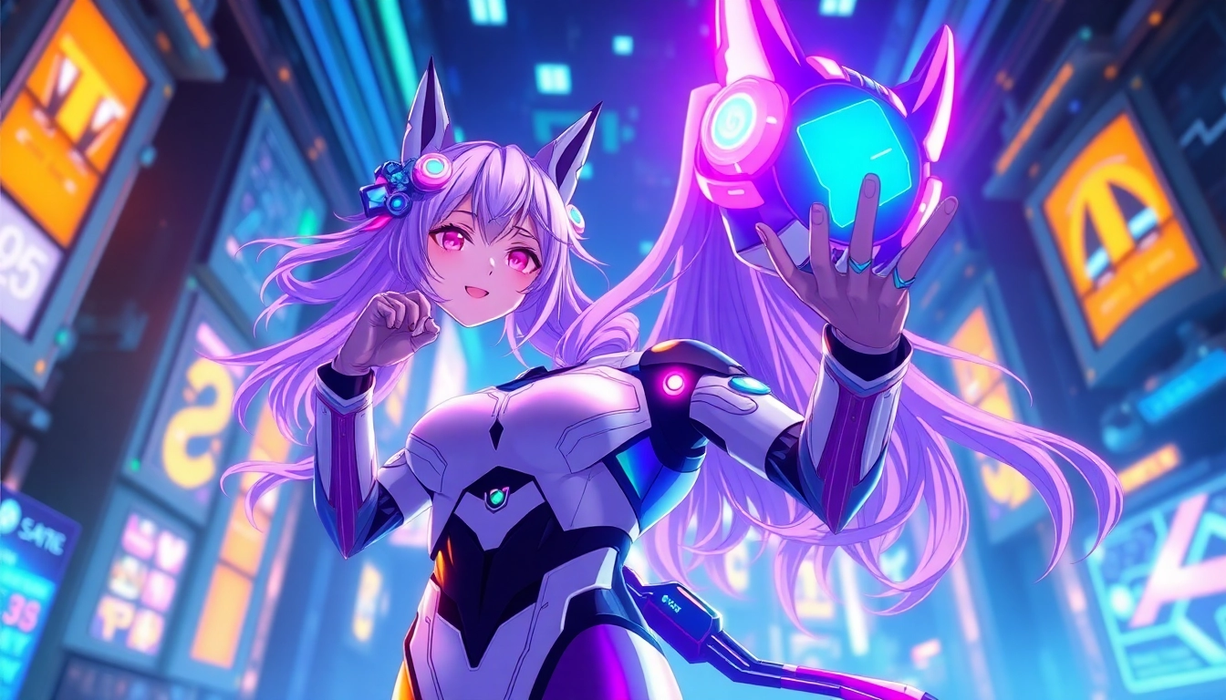 Engaging Hentai AI scene with a highly detailed anime character dynamically posed, showcasing customization features for vivid visual appeal and realism.