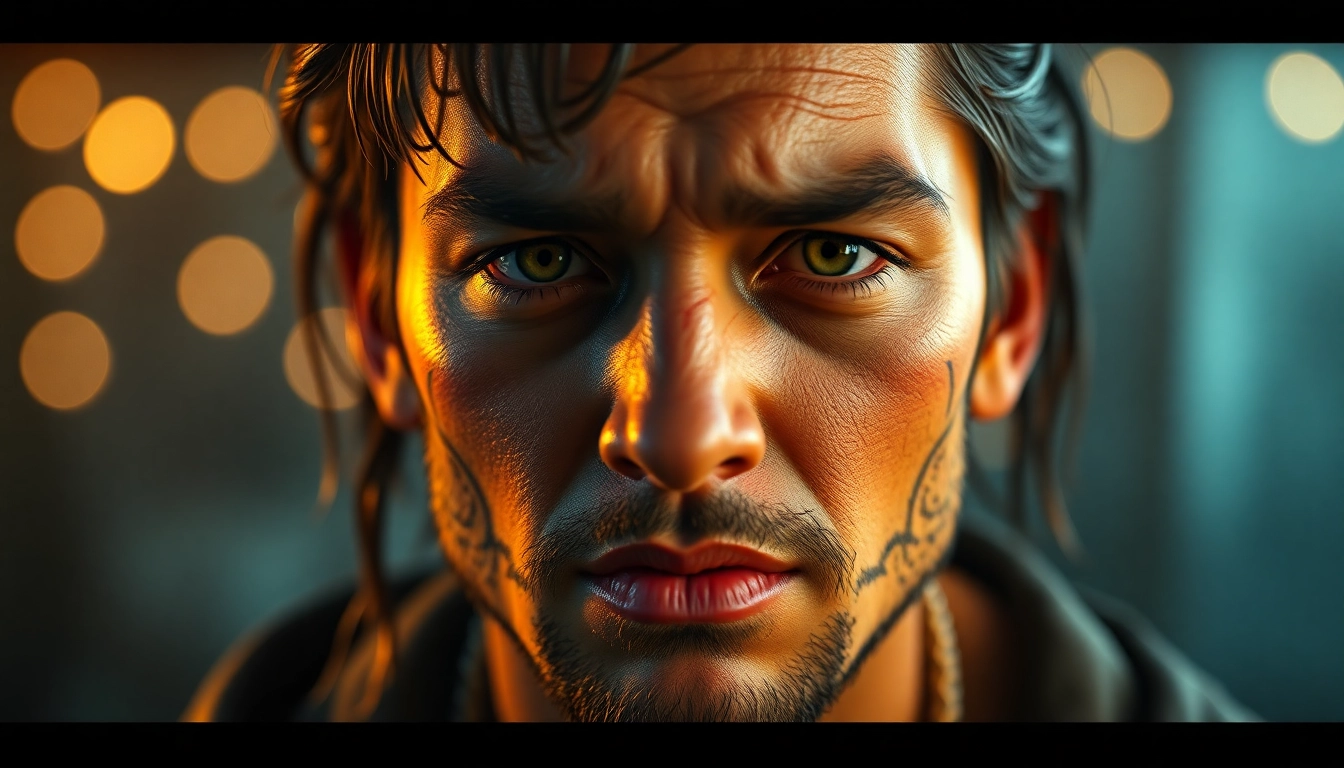 Portrait of a realistic adult character created with a top nsfw ai generator, showcasing detailed facial expressions and textures, ideal for immersive AI art projects.
